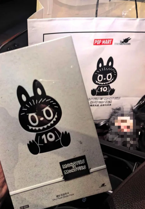 THE MONSTERS 10TH ANNIVERSARY EXHIBITION GLOBAL TOUR VINYL PLUSH