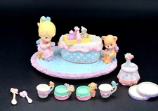 Various Assorted Adorable Precious Moments Miniture Tea Set Doll House Size Toys