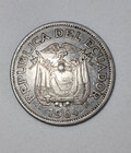 1964 Republica del Ecuador un sucre coin — photo 2