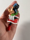 Mini Mouse Mini Ornament Ceramic Ice Skating Christmas Japan Vintage 3” — photo 4