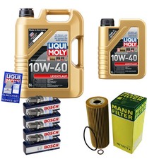 Inspektionspaket 6L LIQUI MOLY 10W-40 für Mercedes-Benz SLK 200 Kompressor Inspektionspaket 6L LIQUI MOLY 10W-40 für Mercedes-Benz SLK 200 Kompressor