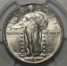 1921 PCGS MS63FH STANDING LIBERTY QUARTER