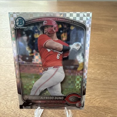 2025 Bowman Draft - Chrome Alfredo Duno #BDC-133 X-Fractor (RC)
