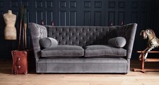 Medium George Smith Tiplady Knole sofa to be upholstered in velvet or linen