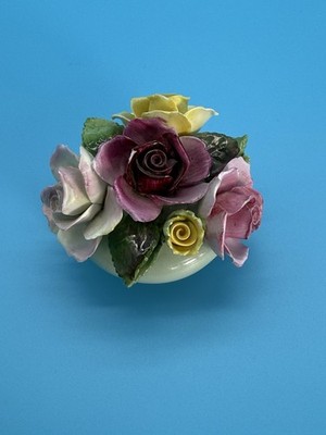 Vintage Royal Adderley Bone China Floral Roses Arrangement England Decor Art