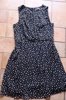 Kleid von Esprit in Gr. 42 __ schwarz mit Dots