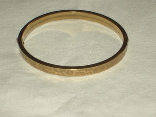 Bangle bracelet gold 333 jewelry real jewelry