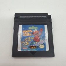Sesame Street: Elmo's 123's - Nintendo Game Boy GameBoy Color GBC - Game Cart 