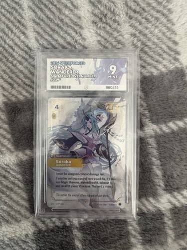 Soraka, Wanderer graded ACE 9 for sale on eBay