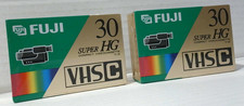 Fujifilm Pro TC-30 2 Pack VHS C For VHS Camcorders New/Sealed