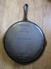 Antique Wagner's Unmarked #10 11 3/4" Skillet Made In USA Cleaned + Prepped Nice