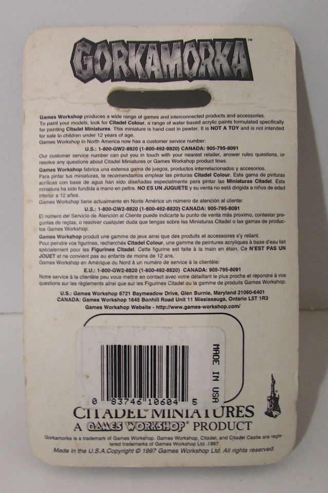 Autocollant Bannière Warhammer 40K Gorkamorka Pour Orks - Décalcomanie OOP