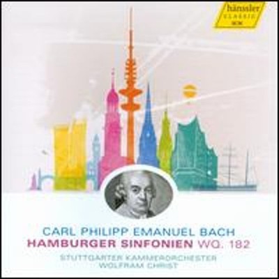 C.P.E. Bach: Hamburger Sinfonien by Stuttgart Chamber Orchestra: New