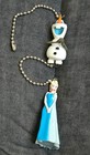 Disney Frozen Anna Elsa Olaf Ceiling Light/Fan Pull Or Zipper Charm Set — photo 3