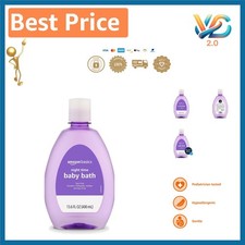 Solimo Night-Time Baby Bath 13.6 Fl Oz Lightly Scented Hypoallergenic
