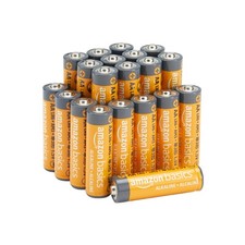 20 Pack AA Alkaline High Performance Batteries 1.5 Volt 10 Year Shelf Life 0.41 per battery
