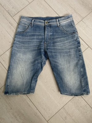 G-Star Raw Arc 3D Tapered 1/2 Shorts Mens 5 Pocket Denim. Sz 33