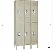 Locker Storage Cabinet with Recessed Latch