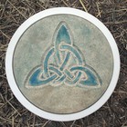 Celtic stepping stone mold concrete plaster resin reusable mould 12" x 1.5"