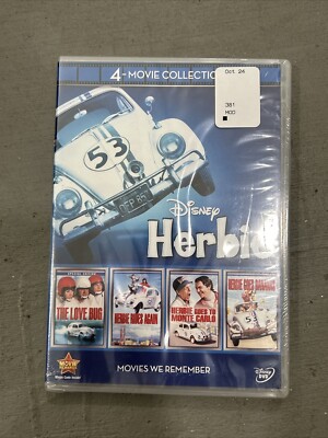 DISNEY'S HERBIE THE LOVE BUG 4-Movie Collection 201 2 DVD NEW 