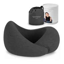 Ostrichpillow Go Neck Pillow, Premium Memory Foam Travel Pillow, 360º Ergonomic