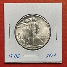 1941 S Walking Liberty Silver Half Dollar, Gem Uncirculated.