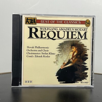 Mozart: Requiem (CD, Apr-1995, Madacy) Slovak Philharmonic Orchestra