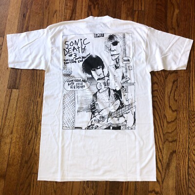 1993 T-Shirt vtg sonic youth death fanzine brockum nirvana 1993 T-Shirt vtg sonic youth death fanzine brockum nirvana