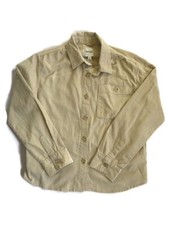 Kenzie Jeans 100% Cotton Almond Milk Jacket With Pockets