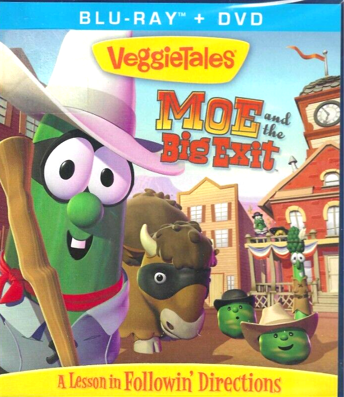 VeggieTales Moe and the Big Exit (Blu-ray Disc, 2012, 2-Disc Set