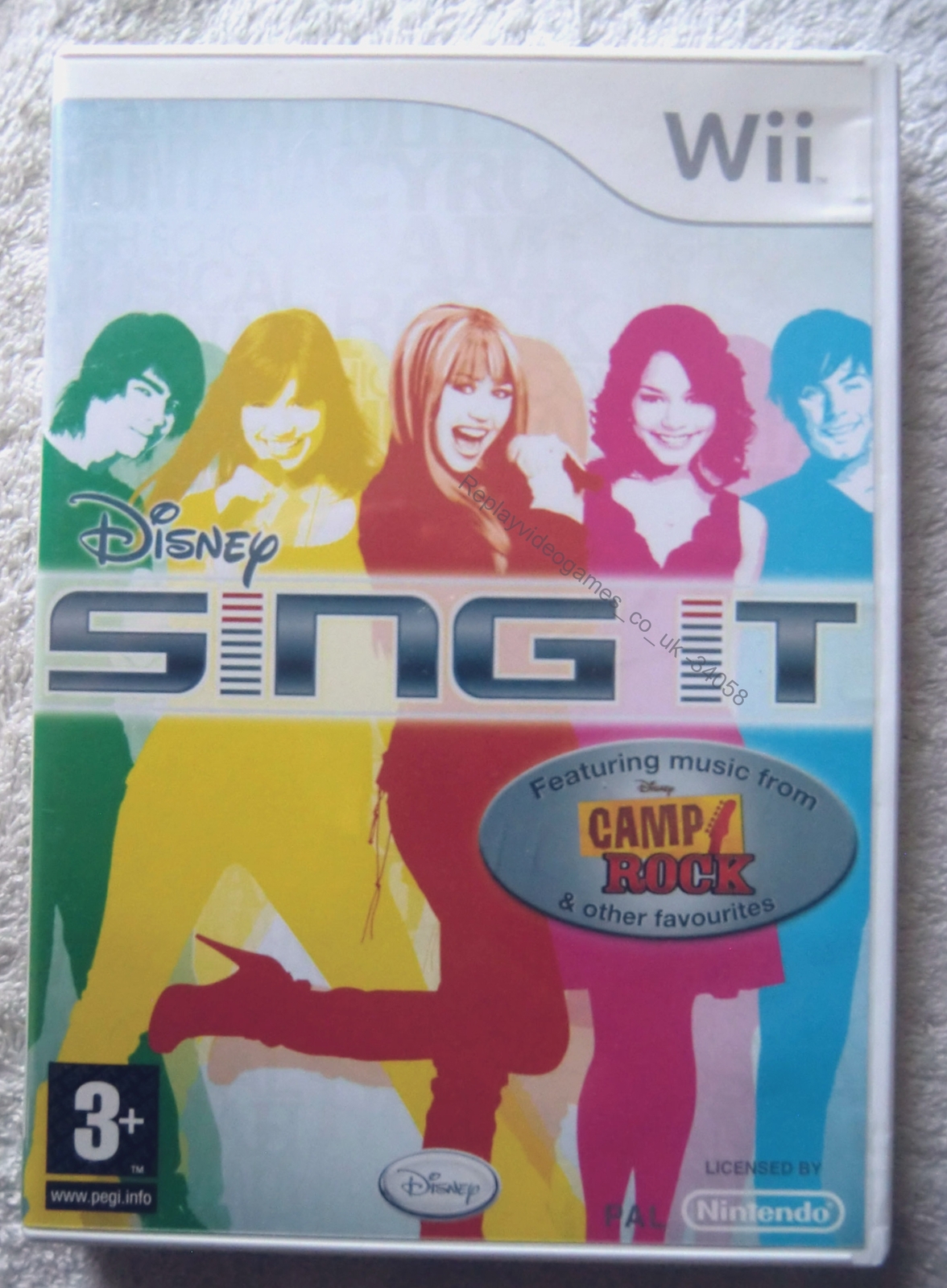 34058 Disney Sing It - Nintendo Wii (2008) RVL-RUIP-UKV