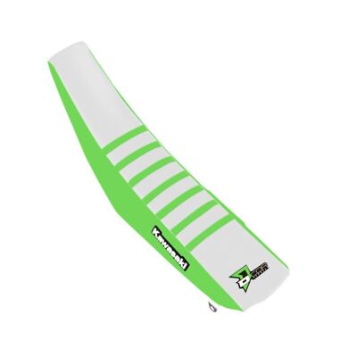 D Cor Seat Cover Green/White Green Ribs KX450 30-20-479