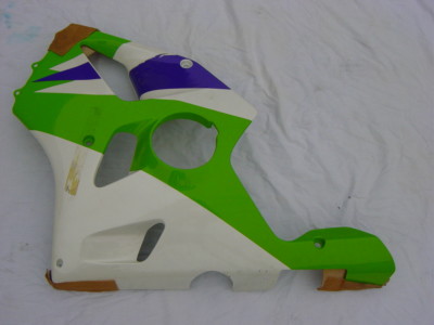 Side Panel Kawasaki ZX6 S.S.Overview Orginal 55049-5387-CK | eBay