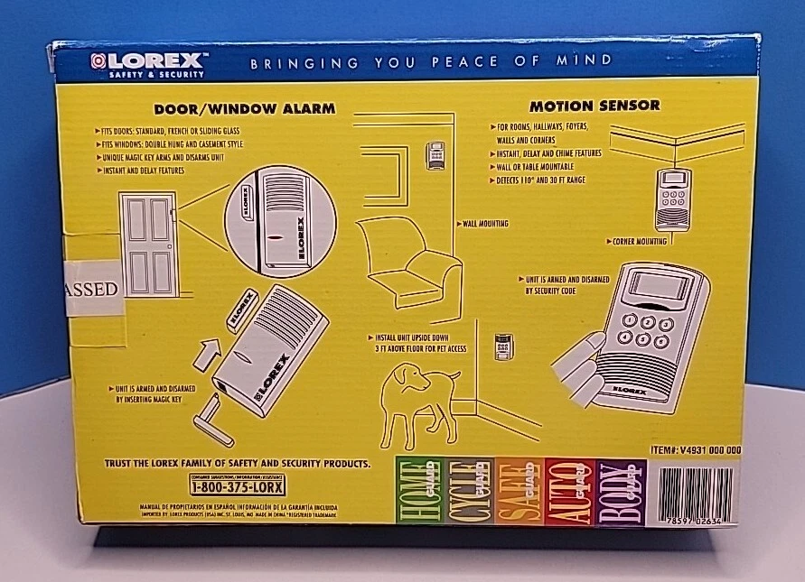 Lorex Safety & Security  Home Security System AG-2634Z - Sealed. - Image 2 of 4