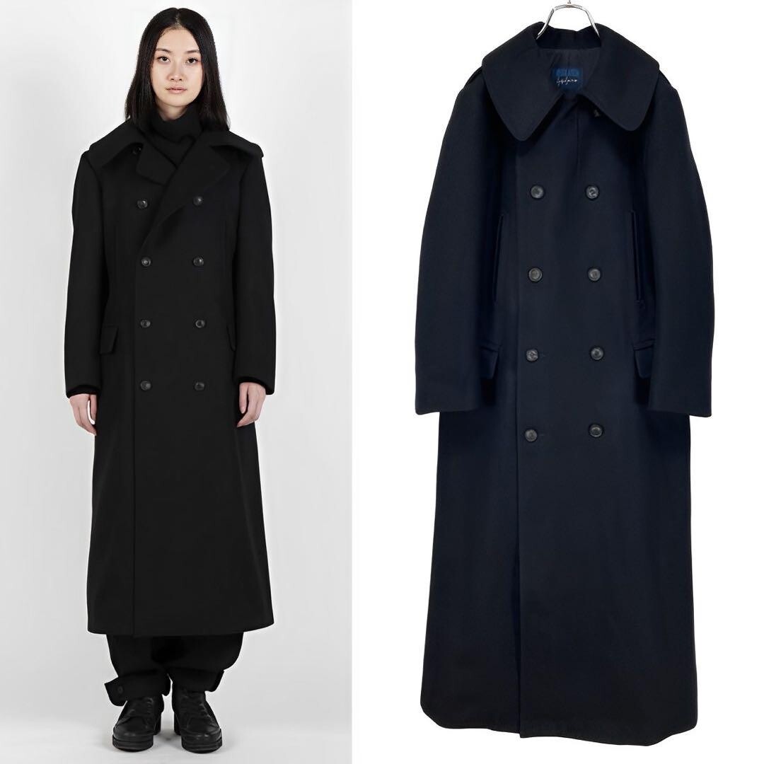 Yohji Yamamoto 1 10 MELTON R LONG PEA C Black 2 | eBay Yohji Yamamoto 1 10 MELTON R LONG PEA C Black 2 | eBay