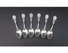 6 x Reed & Barton Francis I Patt Double Struck Sterling Silver Teaspoons 199.7g