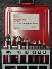 Ruko 90 degrees HSS countersink set (102 152).