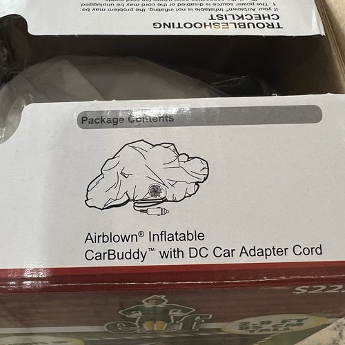 Buddy The Elf Car Buddy Christmas Inflatable Passenger Seat NIB New Funny Gift - Picture 13 of 13
