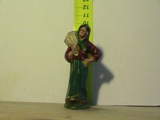 Statuina presepe in Bachelite/celluloide  made in italy anni 40/50 serie cm 10  