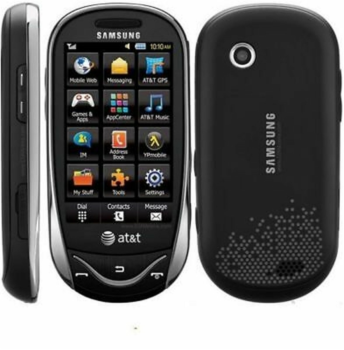 Samsung Sunburst SGH-A697 - Black (AT&T) Cellular Phone | eBay
