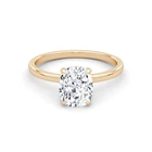 Diamond Engagement Ring VS1 F Cushion 3 Ctw Lab Created IGI Certified Special