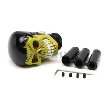 Universal Car Gear Shift Knob Automatic Manual Lever Shifter Green Skull Head Universal Car Gear Shift Knob Automatic Manual Lever Shifter Green Skull Head