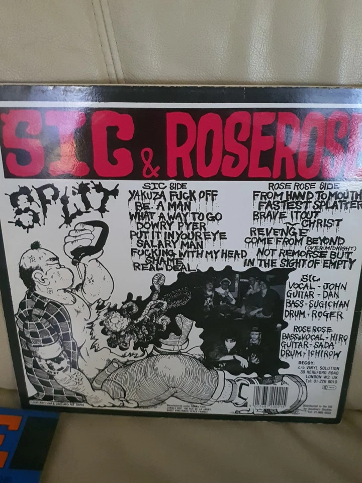 3 Alben Japanischer Hc Punk/SIC/RoseRose/Gauze/Mosh Of Ass/Systtematic... - Bild 3 von 4