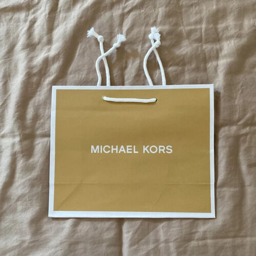 NEW Michael Kors Paper Shopping Gift Bag for Small Bag Waller Scarf 10"×8”x4"