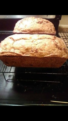 Zucchini bread homemade made to order, sweet moist cake like bread 