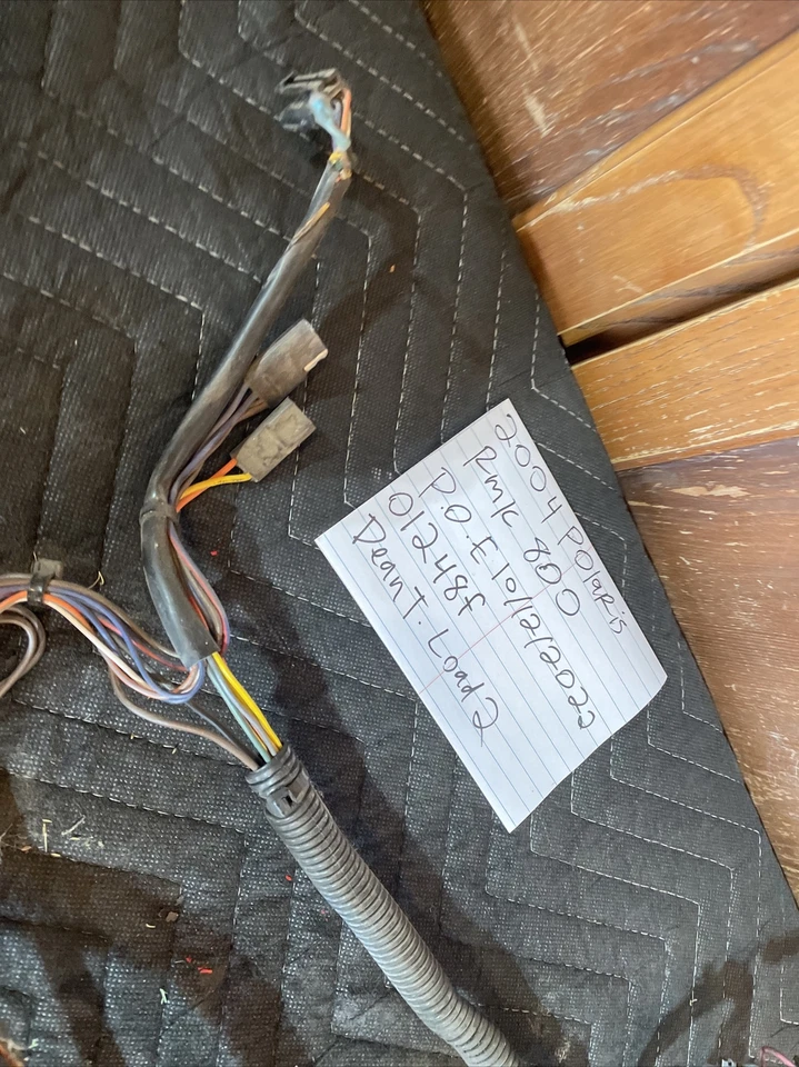 Polaris RMK 800 2004 borde motor principal cableado arnés telar 012 Foto 3 de 4