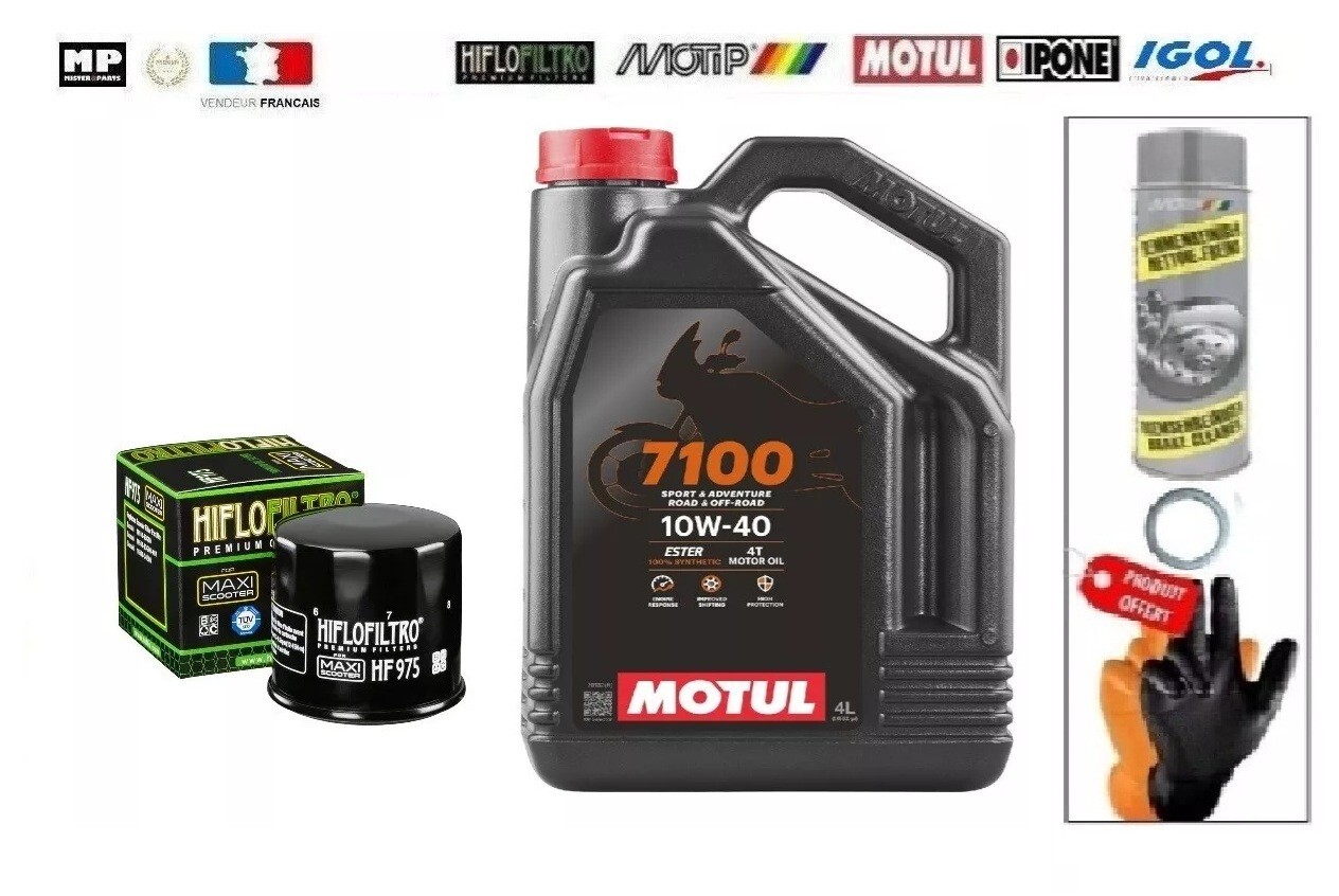 Kit Entretien Burgman 650 Eviter la Surchauffe Moteur Motul 7100