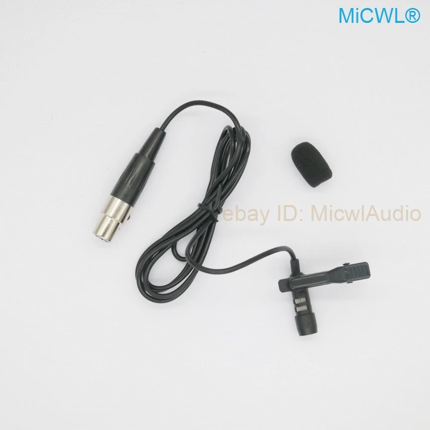 e30 Lavalier Lapel Microphone for AKG Wireless Transmitters XLR 3Pin mini Clip - Image 3 of 3