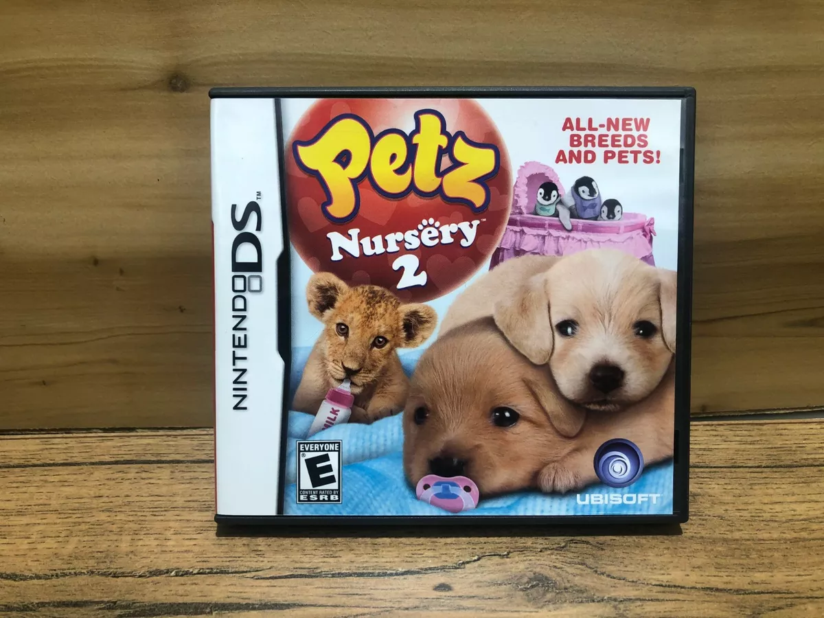 PETZ nursery 2 Nintendo DS game complete with manual and case