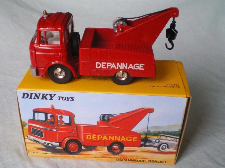 Dinky Toys Berliet Grue De Dépannage – Miniature De Collection En Métal
